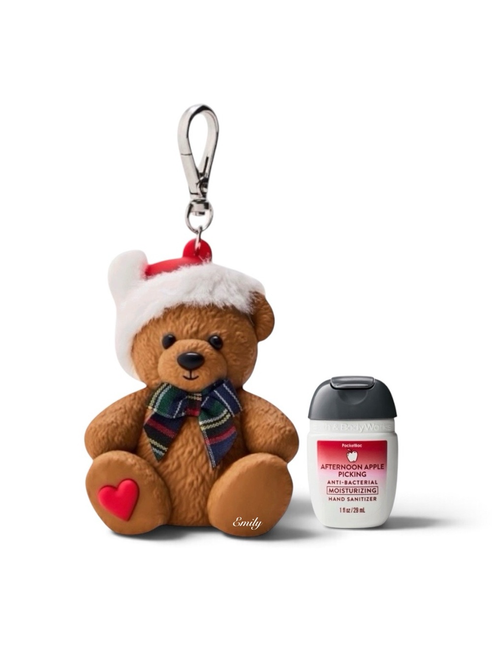 FESTIVE TEDDY BEAR PocketBac Holder Set